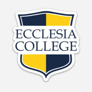 Ecclesia College Sticker 2.75" x 3"