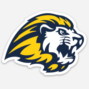 Lion Sticker 2.28" x 3"